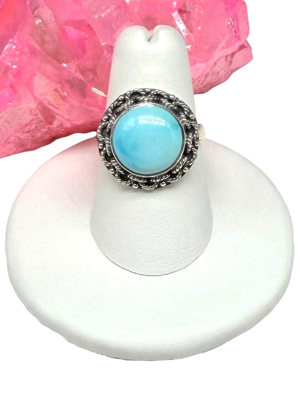 Dry Creek Turquoise Ring Size 7 Solid 925 Sterling Silver
